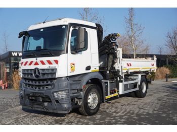 MERCEDES-BENZ Arocs 1833 / 87,000 km!!! / Hds HIAB X-DUO 128 B-2 / three-sided tipper on lease MERCEDES-BENZ Arocs 1833 / 87,000 km!!! / Hds HIAB X-DUO 128 B-2 / three-sided tipper: picture 3
