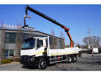 Dropside/ Flatbed truck RENAULT C 380