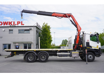 Crane truck RENAULT K380 6x4 / FASSI F175 crane 7.85 t / 120 thousand km!: picture 5