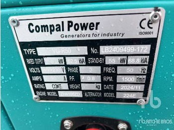 New Generator set COMPAL VG-R50 50kW (Unused): picture 5