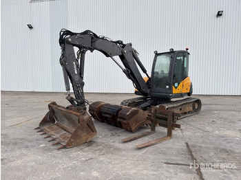 Crawler excavator 2013 Mecalac 10 MCR Pelle Sur Chenilles Tracked Excavator: picture 2