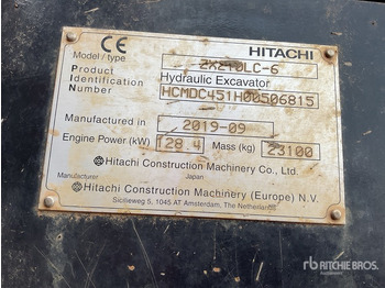 Crawler excavator HITACHI ZX210LC-6