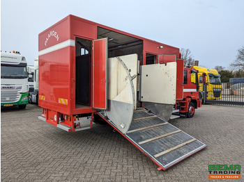 Horse truck Iveco Tector ML120E24D 4x2 Euro3 DubbelCabine - Paardenwagen 3-Paards - Kleedruimte - Hydraulische klep- TOP!: picture 3