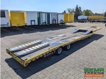 Low loader semi-trailer Jumbo T0120 DUE SemiDieplader - 2-Assen BPW  - Uitschuifbaar - Wielkuipen - Lier 2500KG - 80CM: picture 3