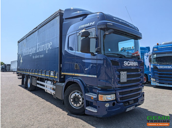 Curtainsider truck Scania G360 6x2/4 Streamline Euro6 - Retarder - Schuifzeilenbak 8.2M + Laadklep 1500kg - Smart Tacho V2: picture 4