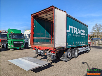 Curtainsider truck Volvo FE 280 6x2 Slaapcab Euro6 - BDF / SchuifzeilenBak 7.5M + Laadklep 1500KG - Rongpotten/Rongen: picture 3