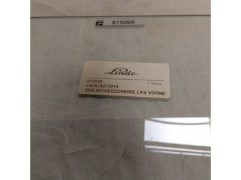 New Window and parts for Material handling equipment Door window for Linde series 392-01/393-01: picture 2