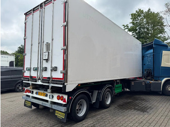 Isothermal semi-trailer DRACO B-DOUBLE LZV Stuuras/Lenkachse Thermo King SLX 100, Top conditie: picture 3