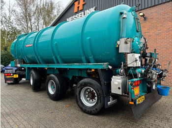 Tank semi-trailer Veenhuis 36m3 RVS Mestoplegger Geijkte weging Nieuwe APK VMA Bemonstering 2x stuuras: picture 3