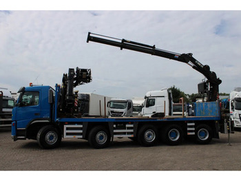 Crane truck Terberg FM 2850 hiab 200c + 10x4 + fully functional + euro 5: picture 3