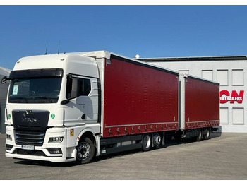 Curtainsider truck MAN TGX