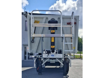 New Tipper semi-trailer Zaslaw Aluminiowa skrzynia 28-33m3: picture 3