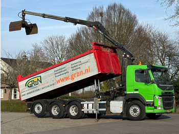 Tipper, Crane truck Volvo FM 430 !!8X4 TRIPLE!! EURO6!! Z-KRAAN!!/KIPPER!!TOP!! ZERO-EMISSE 2029!!: picture 3