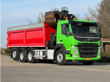 Tipper, Crane truck Volvo FM 430 !!8X4 TRIPLE!! EURO6!! Z-KRAAN!!/KIPPER!!TOP!! ZERO-EMISSE 2029!!: picture 2