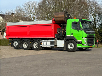 Tipper, Crane truck Volvo FM 430 !!8X4 TRIPLE!! EURO6!! Z-KRAAN!!/KIPPER!!TOP!! ZERO-EMISSE 2029!!: picture 4