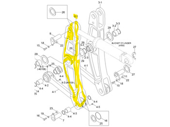 New Quick coupler for Construction machinery Case 61LH-10123CY - 61LH-10123: picture 3