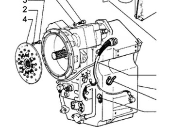 New Transmission for Agricultural machinery Case 73161232: picture 2