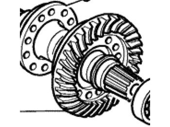 Axle and parts CASE