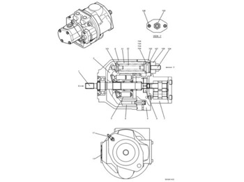 Hydraulic pump CASE
