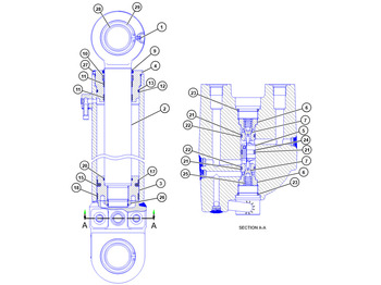 Hydraulic cylinder CATERPILLAR
