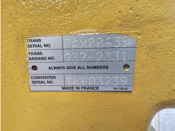 Gearbox for Construction machinery Caterpillar 2372331: picture 5