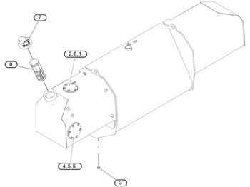 Fuel tank CATERPILLAR