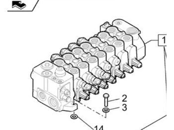 Hydraulic valve NEW HOLLAND