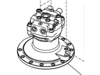 Swing motor NEW HOLLAND