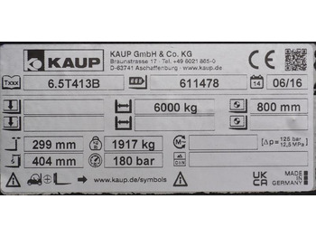 Clamp KAUP 6,5T413B: picture 4