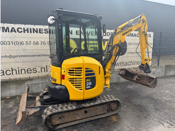 Mini excavator KOMATSU PC26MR-3