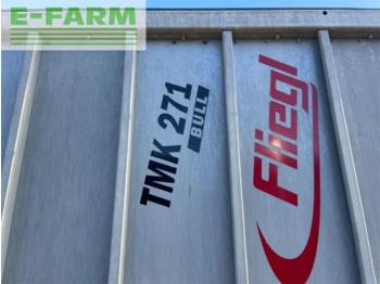 Farm tipping trailer/ Dumper Fliegl tmk 271 bull galvaniseret: picture 2