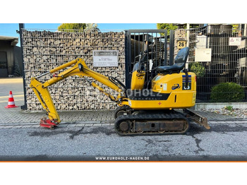 Mini excavator Komatsu Minibagger PC09, Schnellwechsler MS01, Knickmatick: picture 2