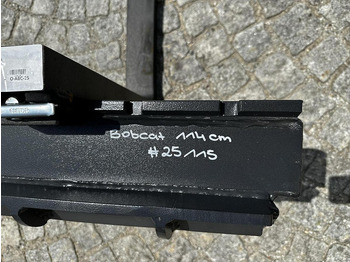 New Forks for Material handling equipment Big Palettengabel mit Bobcat 114cm Aufnahme: picture 4
