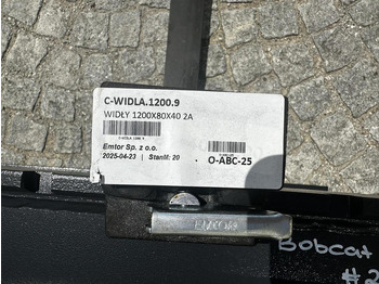 New Forks for Material handling equipment Big Palettengabel mit Bobcat 114cm Aufnahme: picture 5