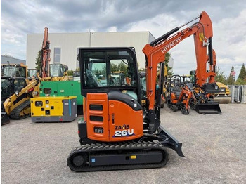 Mini excavator HITACHI ZX26U-6