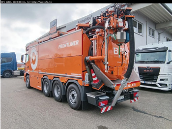 Vacuum truck MAN TGS (TG3) 35.510 8x4-4 BL CH Canalmaster F 135 E: picture 3