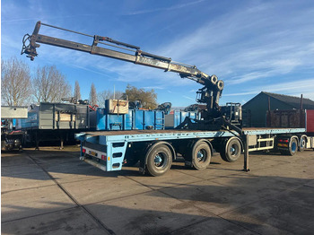 Dropside/ Flatbed semi-trailer Floor HIAB Roller 165-F3 Rotator: picture 3