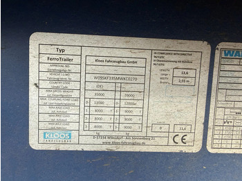Tipper semi-trailer KLOOS FAHRZEUGBAU 3 AS 80 M3: picture 4