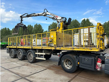 Dropside/ Flatbed semi-trailer LAG HIAB ROLLER 130 R 2009: picture 3