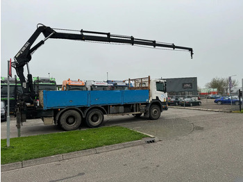 Dropside/ Flatbed truck, Crane truck Scania P124-360 6X4 EURO 2 HIAB 200 C-5 ALL 2000: picture 3