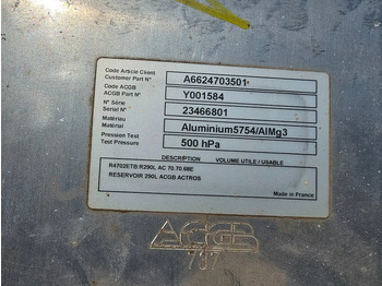 Fuel tank for Truck ACGB 787 Mercedes Actros - A6624703501 - Dieseltank  290 Liter: picture 5