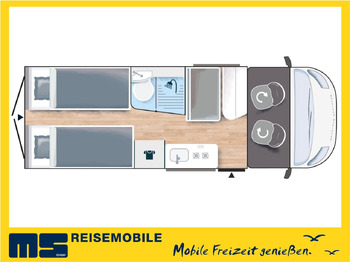 Chausson V697 FIRST LINE / -2025- / 140PS / EINZELBETTEN on lease Chausson V697 FIRST LINE / -2025- / 140PS / EINZELBETTEN: picture 2