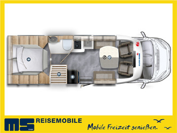 Semi-integrated motorhome Eura Mobil PROFILA T 726 QF FREESTYLE / SONDERMODELL 2026: picture 2