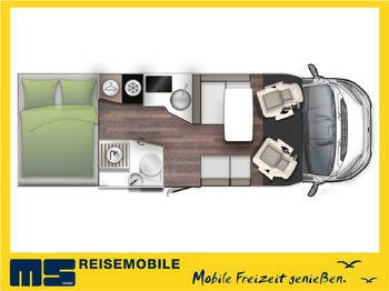 Semi-integrated motorhome Forster T 699 HB / 140PS / HUBBETT & HECKBETT: picture 2 Semi-integrated motorhome Forster T 699 HB / 140PS / HUBBETT & HECKBETT: picture 2