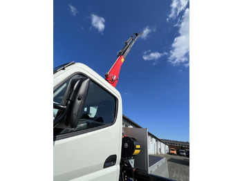 New Flatbed van FUSO 3S15 Alu Pritsche Ladekran 34S 3 x hydr.: picture 5