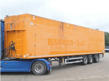 Walking floor semi-trailer Kraker CF-200, 87m³, Lenkachse, SAF-Achsen, Liftachse: picture 3