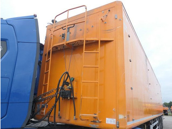 Walking floor semi-trailer Kraker CF-200, 87m³, Lenkachse, SAF-Achsen, Liftachse: picture 4