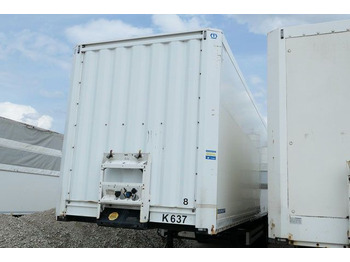 Closed box semi-trailer Krone SD, Isoliert, BPW, Krone Douplex Steel, 3-Achser: picture 2
