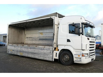 Beverage truck Scania R 420 LB4X2, Schwenkwand, LBW 2,0to., Retarder: picture 2