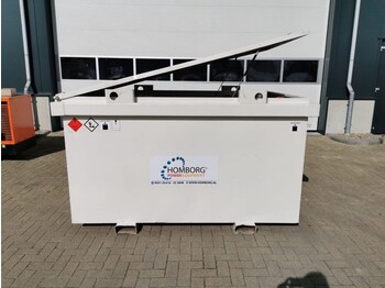 Storage tank Kiwa IBC Steenbergen 3000 liter diesel tank met keuring !: picture 5